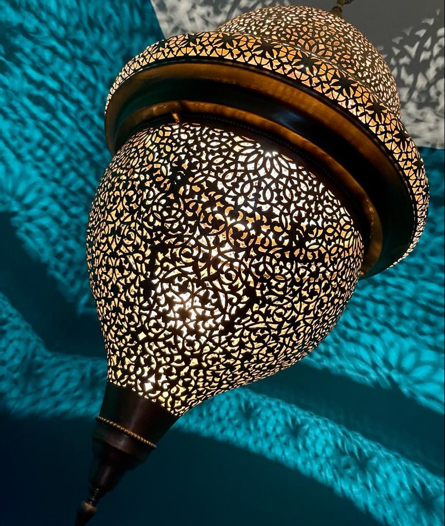 Large Moroccan Lamp CEILING Pendant Light Brass, Moroccan Lampshades , New Home Decor Lighting Ceiling