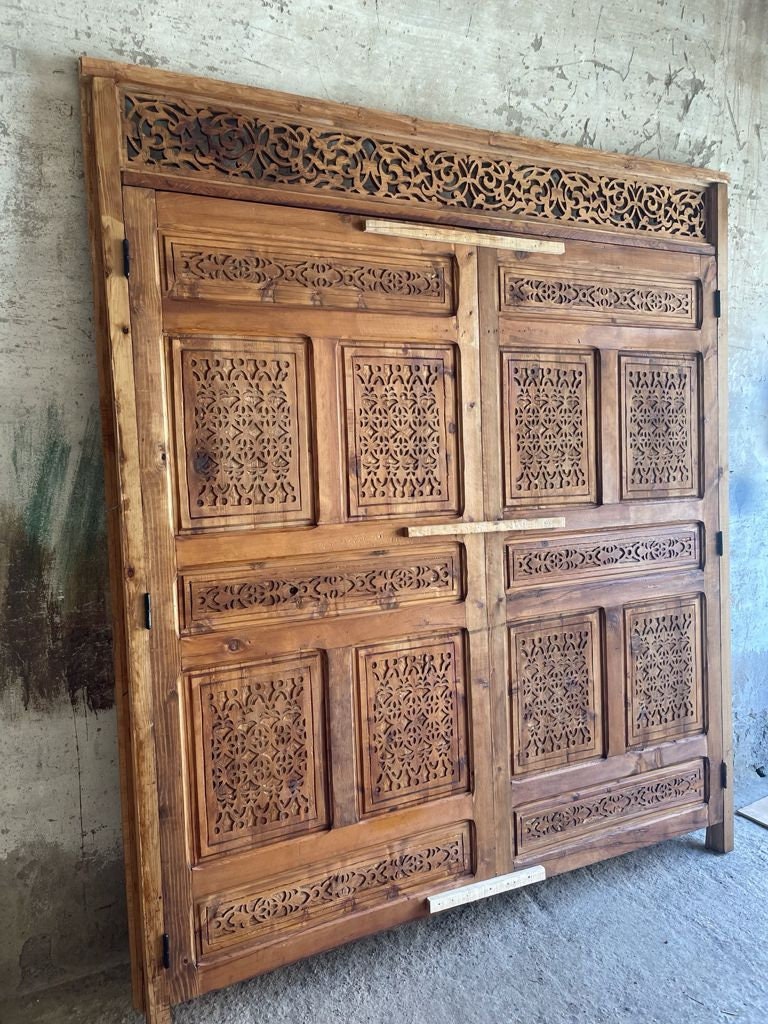 INTERIOR Exterior DOUBLE DOOR | Royal Gate | Wall deco | Reclaimed door, Entrance Door