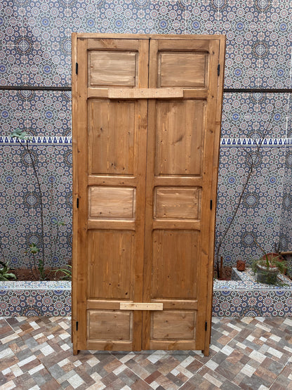 Hand-Carved Moroccan Door - Perfect for Any Room in Your Home