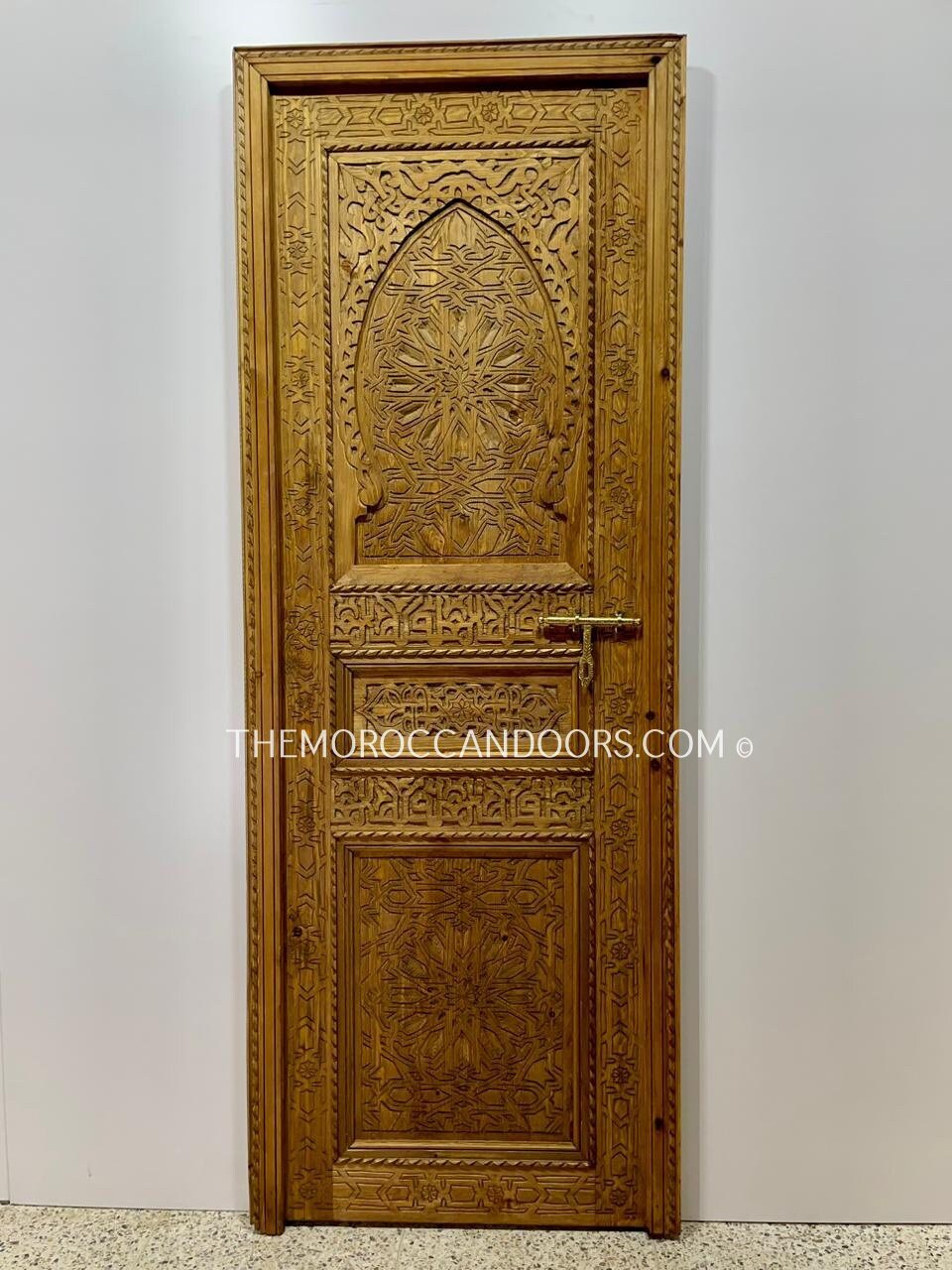 Hand Carved Wood Door - A Touch of Exoticism in Your Home - Wooden Costum Doors