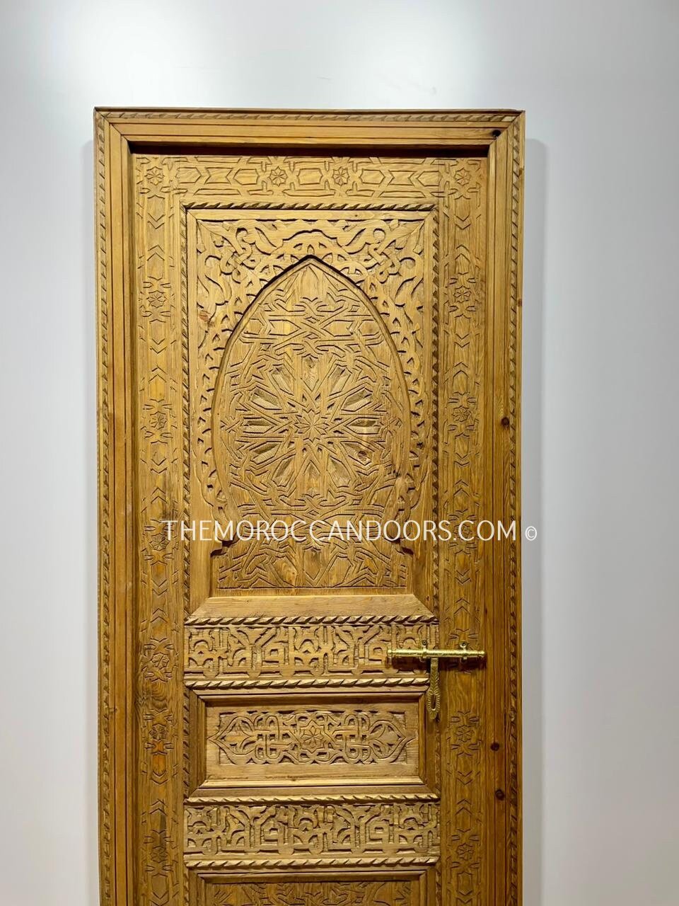 Hand Carved Wood Door - A Touch of Exoticism in Your Home - Wooden Costum Doors