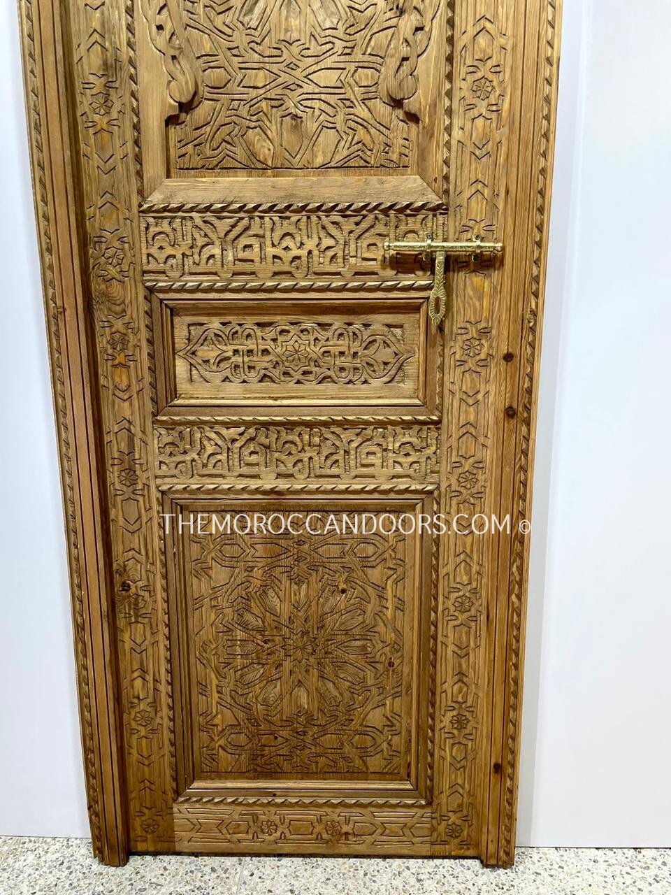Hand Carved Wood Door - A Touch of Exoticism in Your Home - Wooden Costum Doors