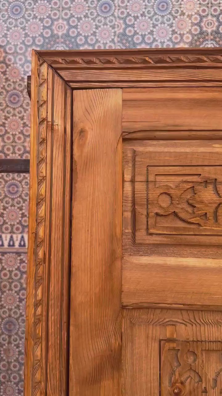 Add A Touch of Exoticism in Your Home - Wooden Costum Doors - Hand Carved Wooden Door