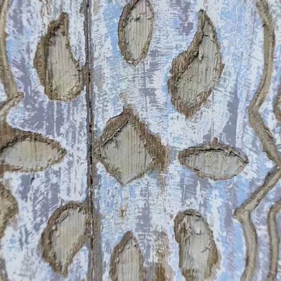 UNIQUEOld Beautiful Wooden Door, Hand Carved Wooden Moroccan Vintage Door - NoW WITH FREE SHIPPiNG