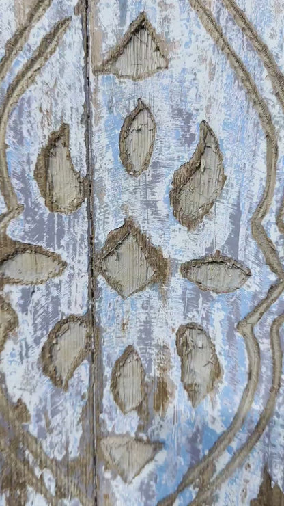 UNIQUEOld Beautiful Wooden Door, Hand Carved Wooden Moroccan Vintage Door - NoW WITH FREE SHIPPiNG