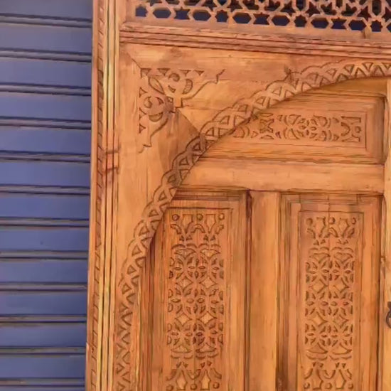Magnifique Wooden Door Handcrafted with the best quality of wood, for your Home, Interior designer, home gift, Moroccan doors, modern door